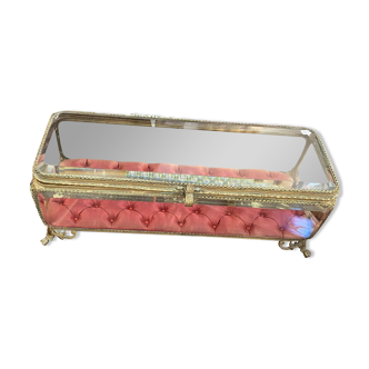 Napoleon III glass glove box