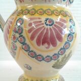 Vintage Arcachon earthenware pitcher