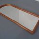 Large Cathedral Teak Mirror by Kai Kristiansen for Vildbjerg Møbelfabrik, 1960s