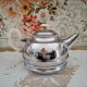 Vintage English teapot in chromed metal and bakelite "Denlagh Products"