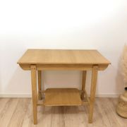 1960s desk, made of solid oak