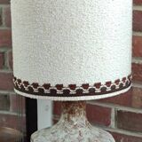 Vintage stein keramik west germany ceramic table lamp/1960s