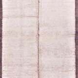 Terracotta wool rugs , 210x130cm small shaggy wool rugs