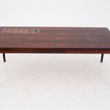 Table basse, design danois, années 60. Rénovée.