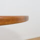 Mid-Century Teak Round Extending Dining Table, Denmark, 1960s