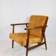 Vintage easy chair in brown chameleon, 1970s
