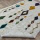 Handmade wool Berber rug 300 X 190 CM