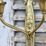 Pair of  art deco wall lamps