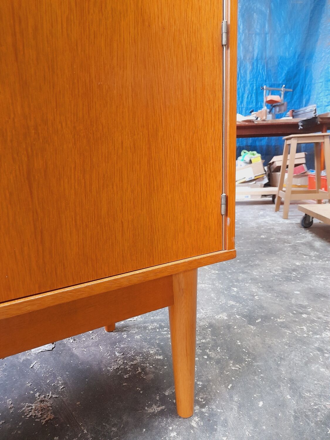 Vintage showcase furniture