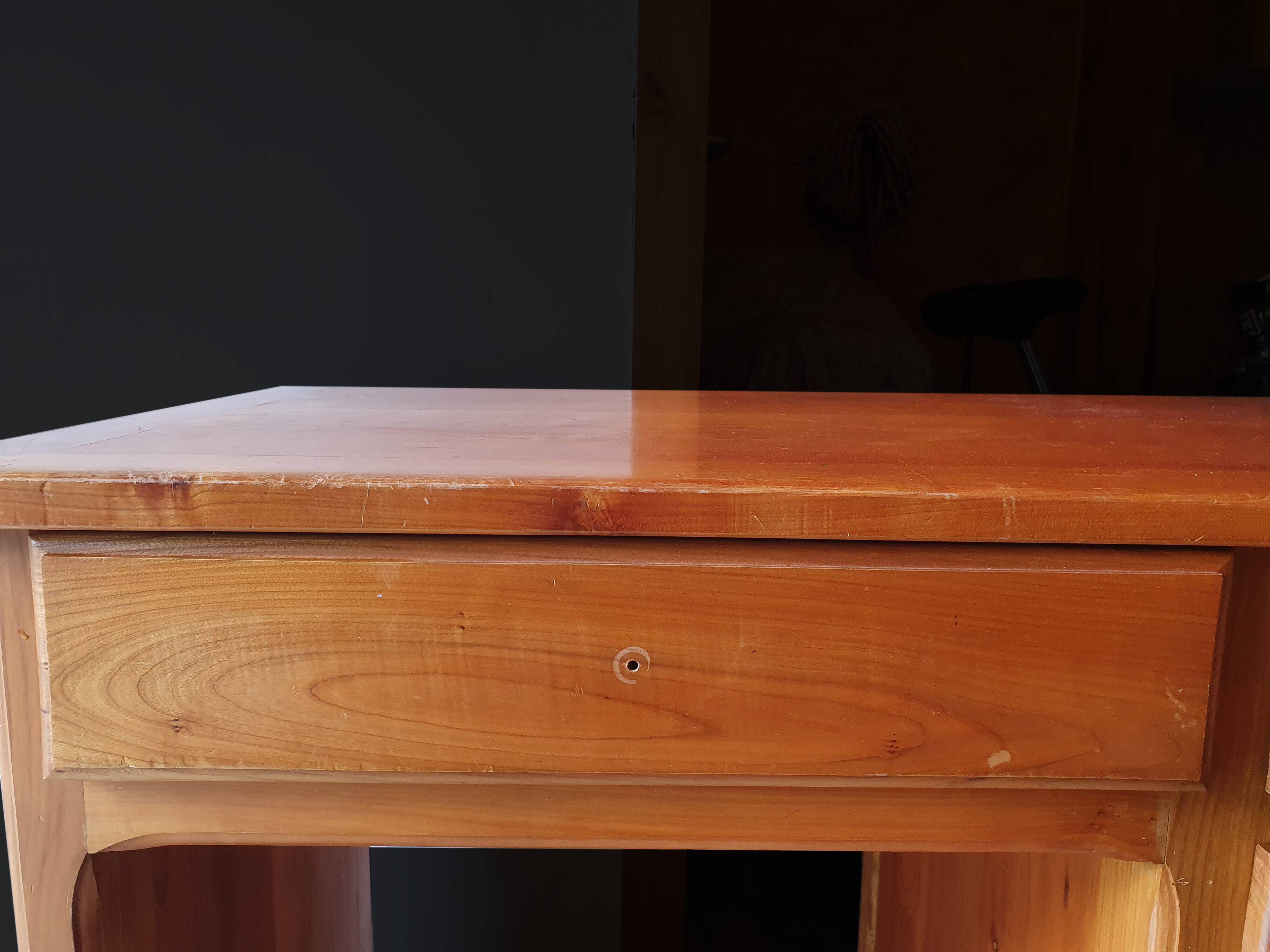 Bureau bois massif