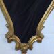 Miroir doré Louis XV - 67x44cm