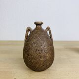 Trio of vintage stoneware vases