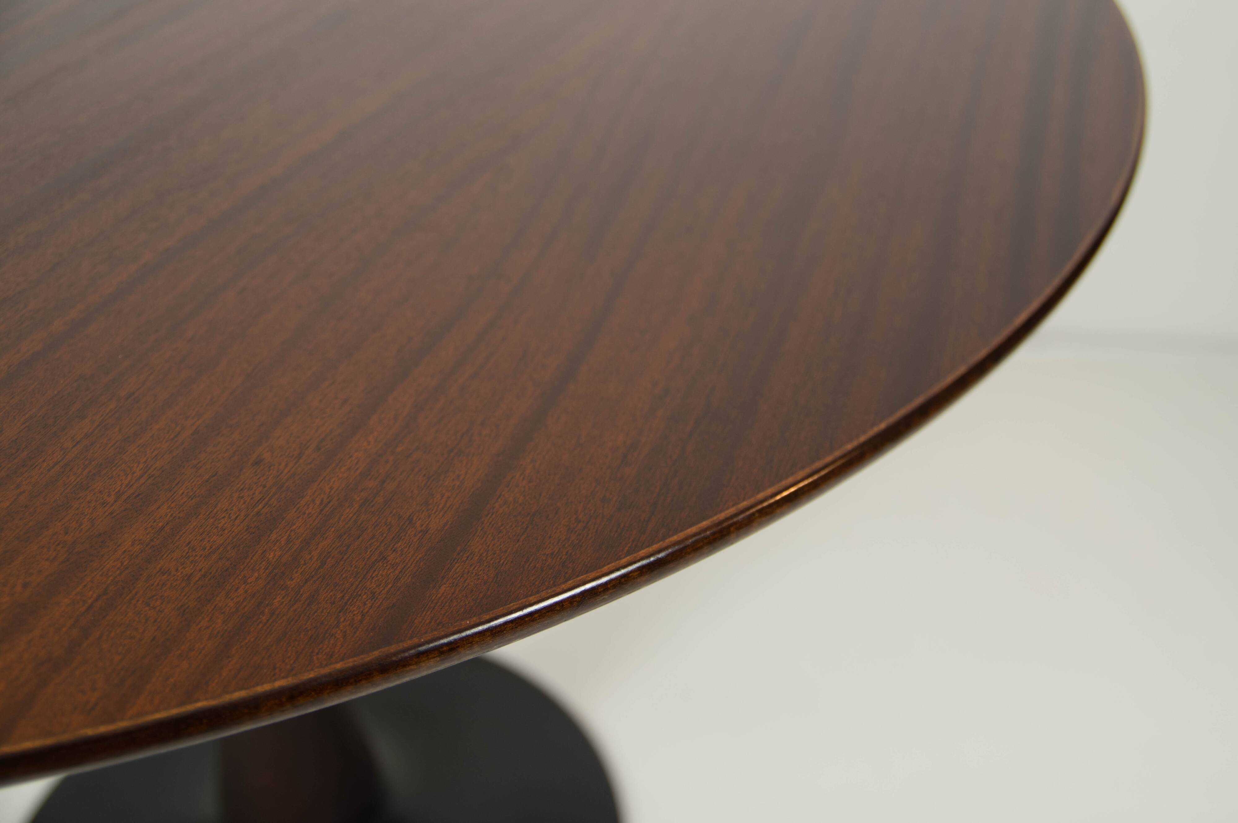 Mid-Century Pedestal Table by Dřevotvar Jablonné, 1960s, Restored