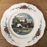 6 flat plates Obernai Sarreguemines