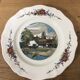 6 assiettes plates Obernai Sarreguemines