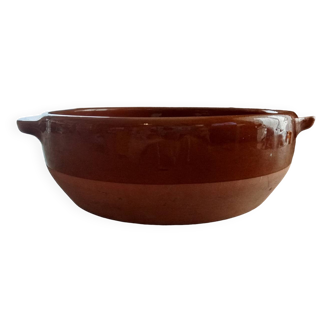 Terracotta salad bowl