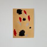 Hand Painted Abstract Wall Art 12 - Scribbles