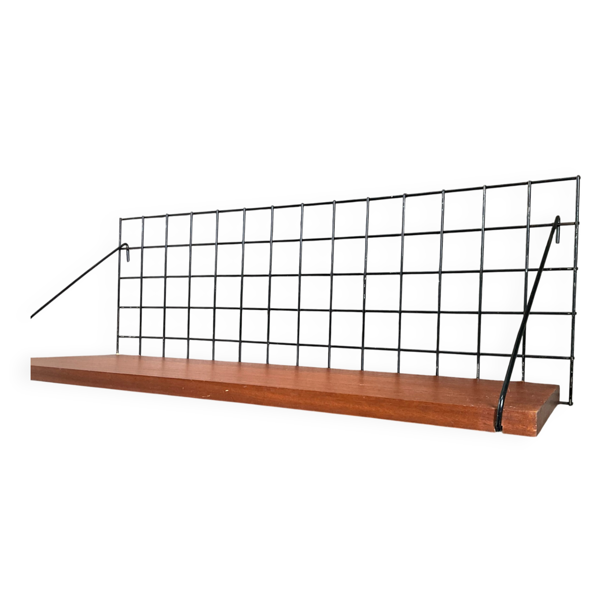 Wall shelf by Pierre Guariche for Meurop from the 60s-70s.