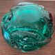 Murano bubble ashtray / pocket emptier in mint green