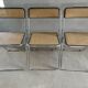 3 Elios Colle folding chairs by Elsa Italy, 70s-80s