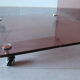 Vintage plexiglass bedside table