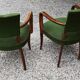 Paire de fauteuils bridge