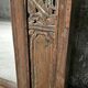 Large mirror - Indian carved wooden headboard