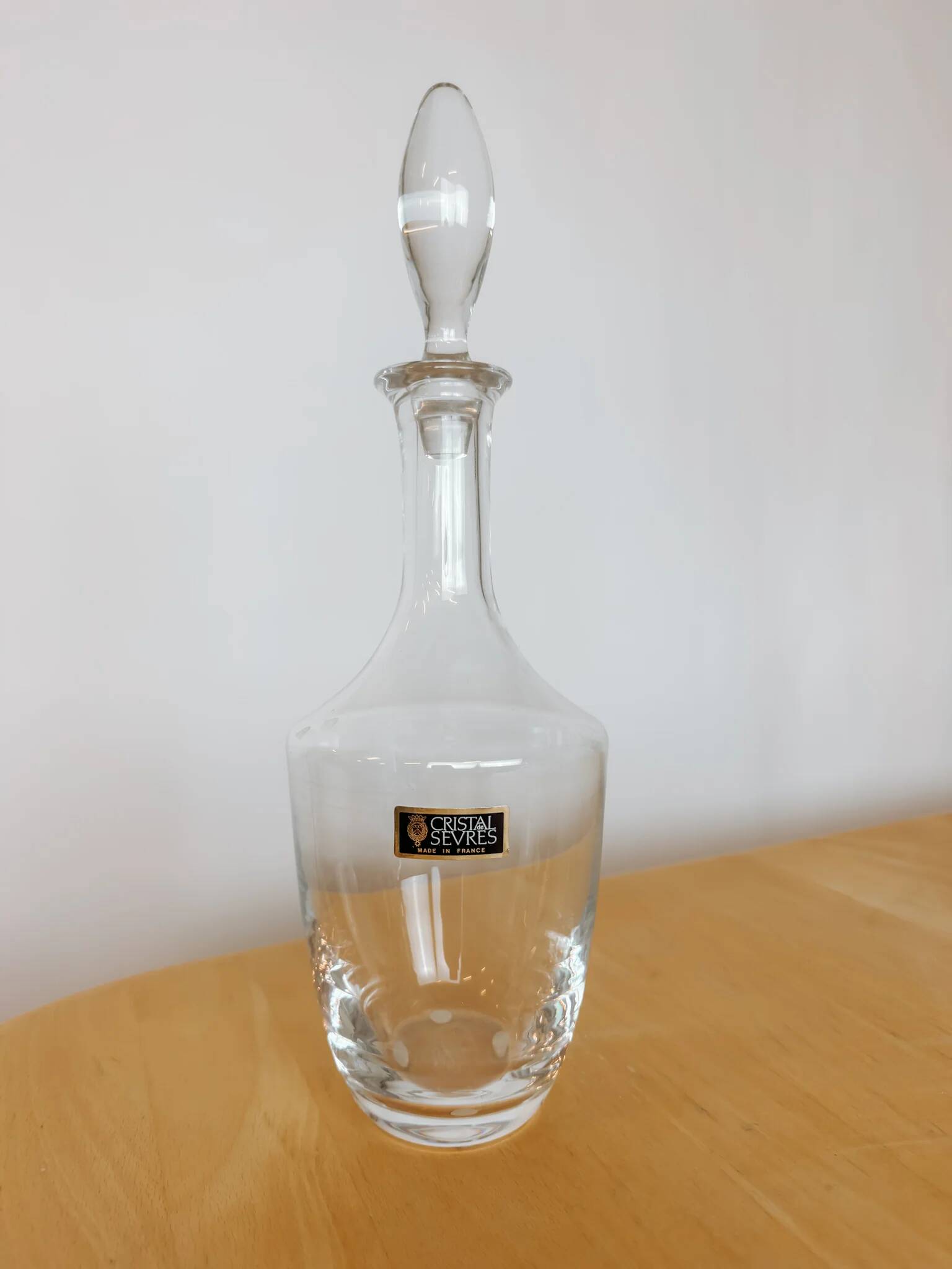 Carafe en cristal pour eau ou liqueur
