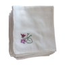 8 damask towels from the 1950