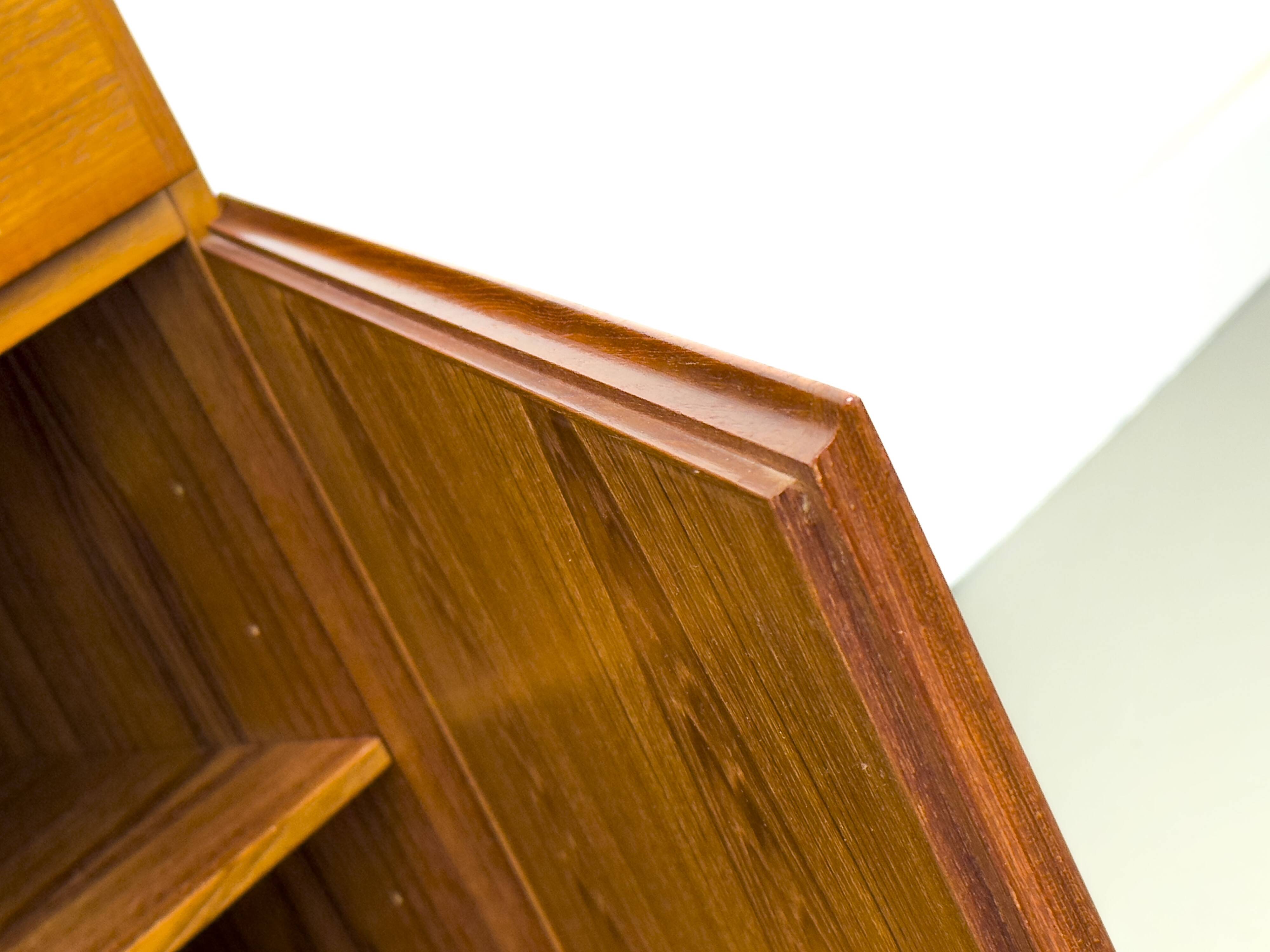 Buffet danois en teck avec tiroirs d'Omann Jun, 1970s