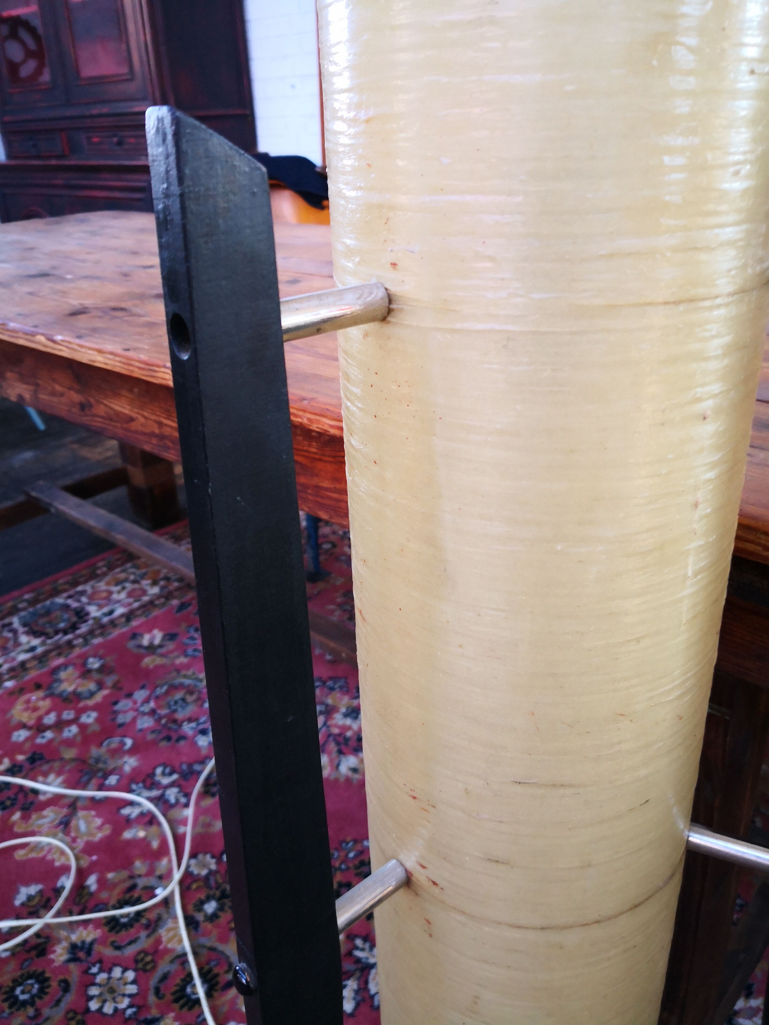 Rocket lamp, 60s, novo-last, Czechoslovakia.