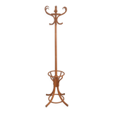 Porte manteau perroquet en bois courbé