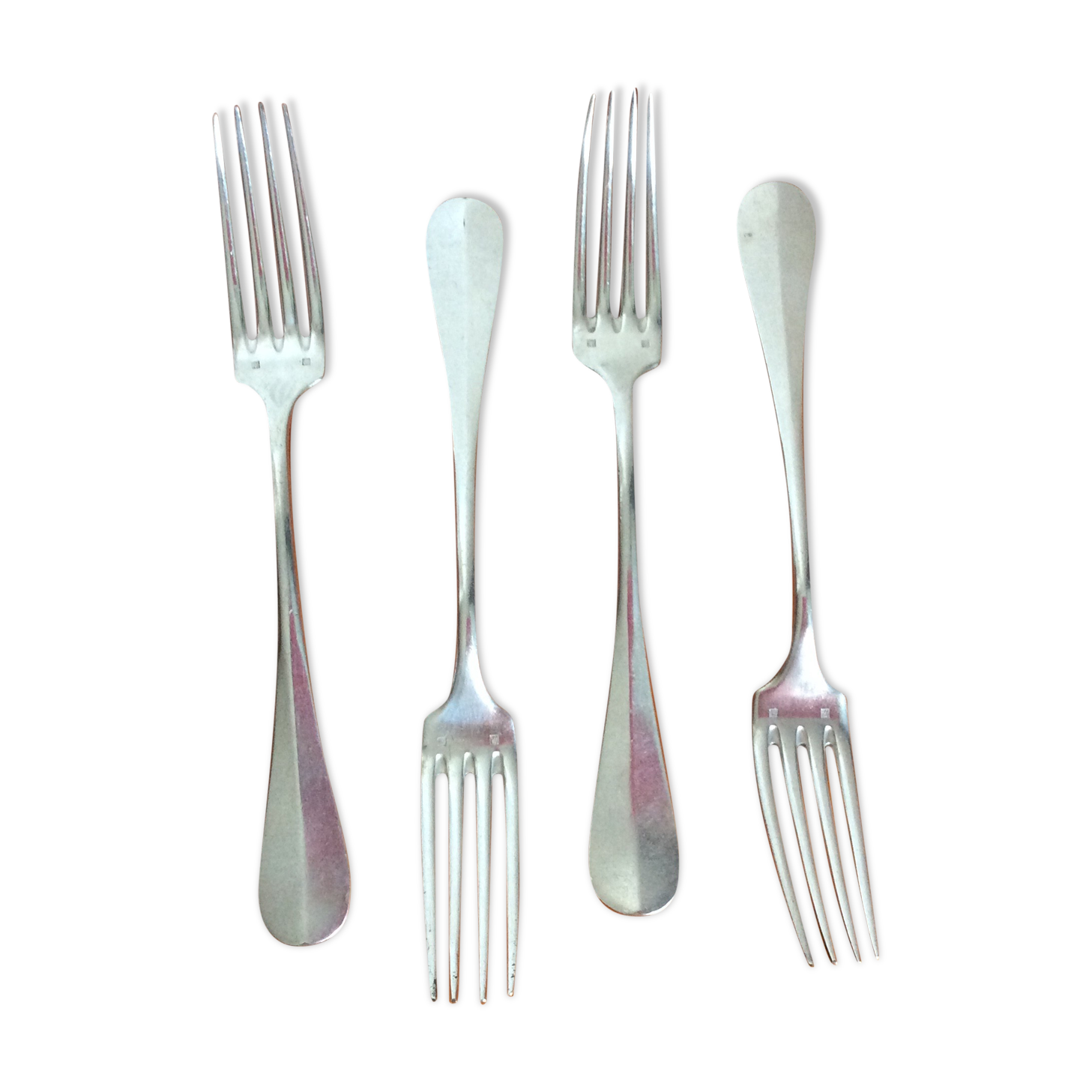 Lot de couverts métal argenté J.B Orbrille