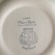 6 vintage dessert plates, Salins France