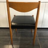 Set of 4 Baumann chairs, “Silva” model, Scandinavian design, 1970s