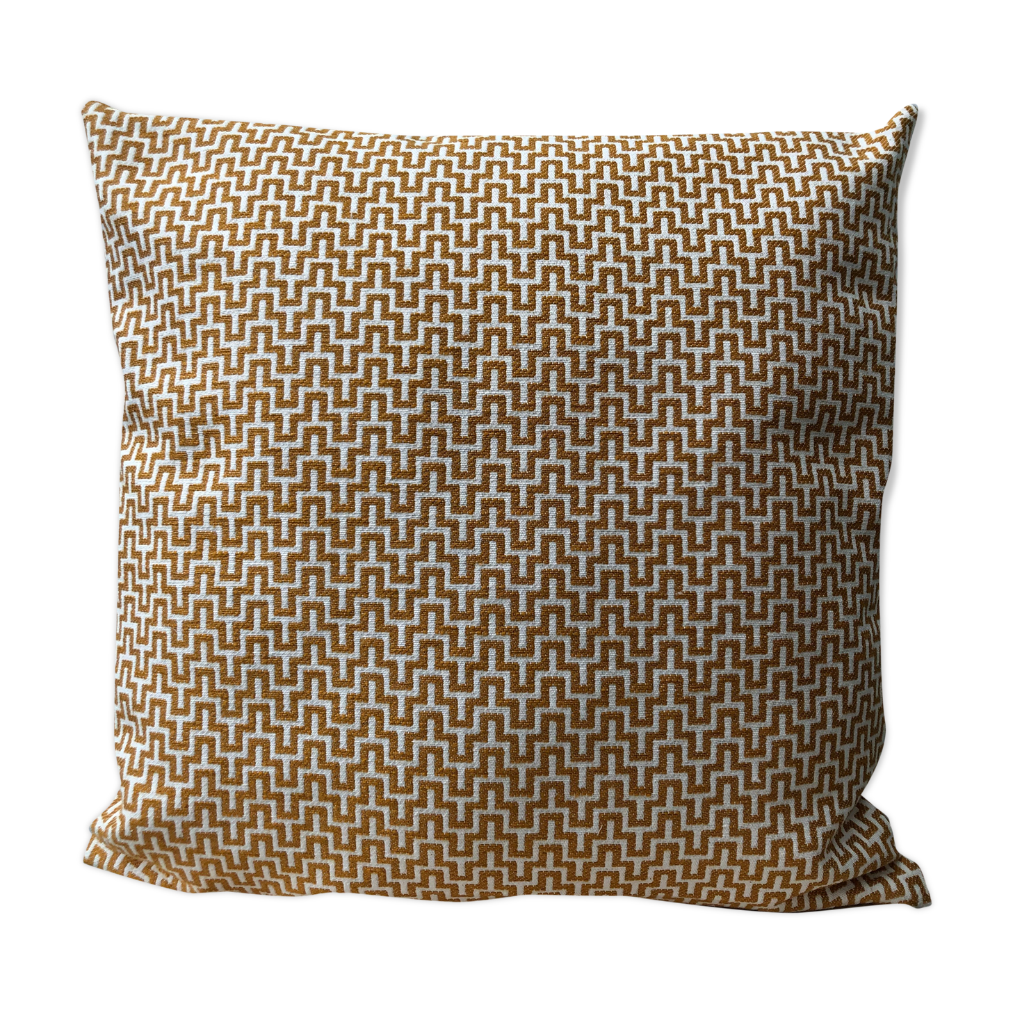 Ochre cushion