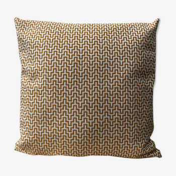 Ochre cushion