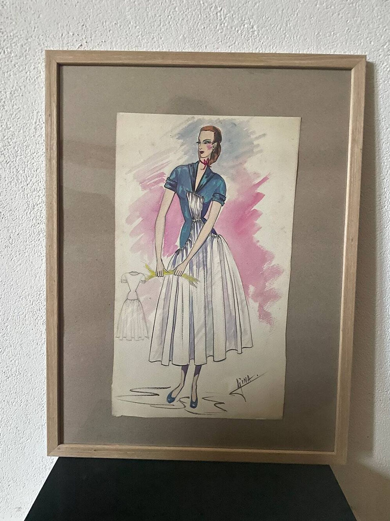 Dessin de mode G. Mazoyer