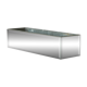 Art Deco vase in faceted mirrored glass, 1930s