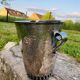 Jean Despres hammered silver metal champagne ice bucket
