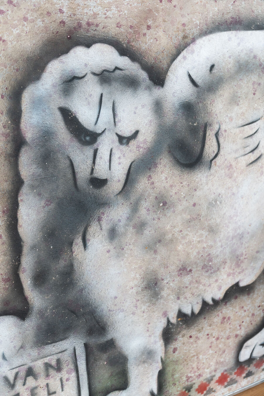 Paintings "lions of venice" by gio magri, set of 2, 1970s