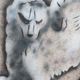 Peintures "lions de venise" par gio magri, set de 2, 1970s