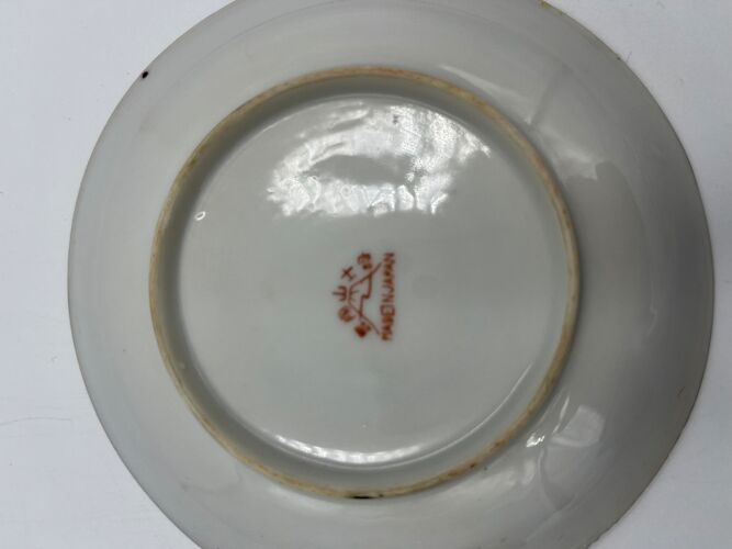 Service tasses à café thé porcelaine Japonaise style  Satsuma