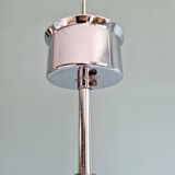 Space Age pendant light in white opaline, Massive, 1970