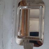 Beurrier métal argenté