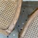 Paire chaises cannees bistrot