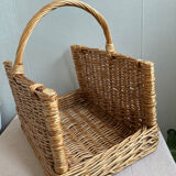 Vintage wicker basket