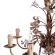 Italian hollywood regency chandelier 1960s