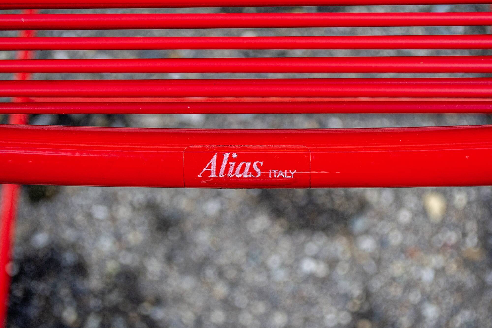Spaghettis Chair by Giandomenico Belotti for Alias, Italy, 1979, Set of 4