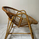 Basket chair in rattan